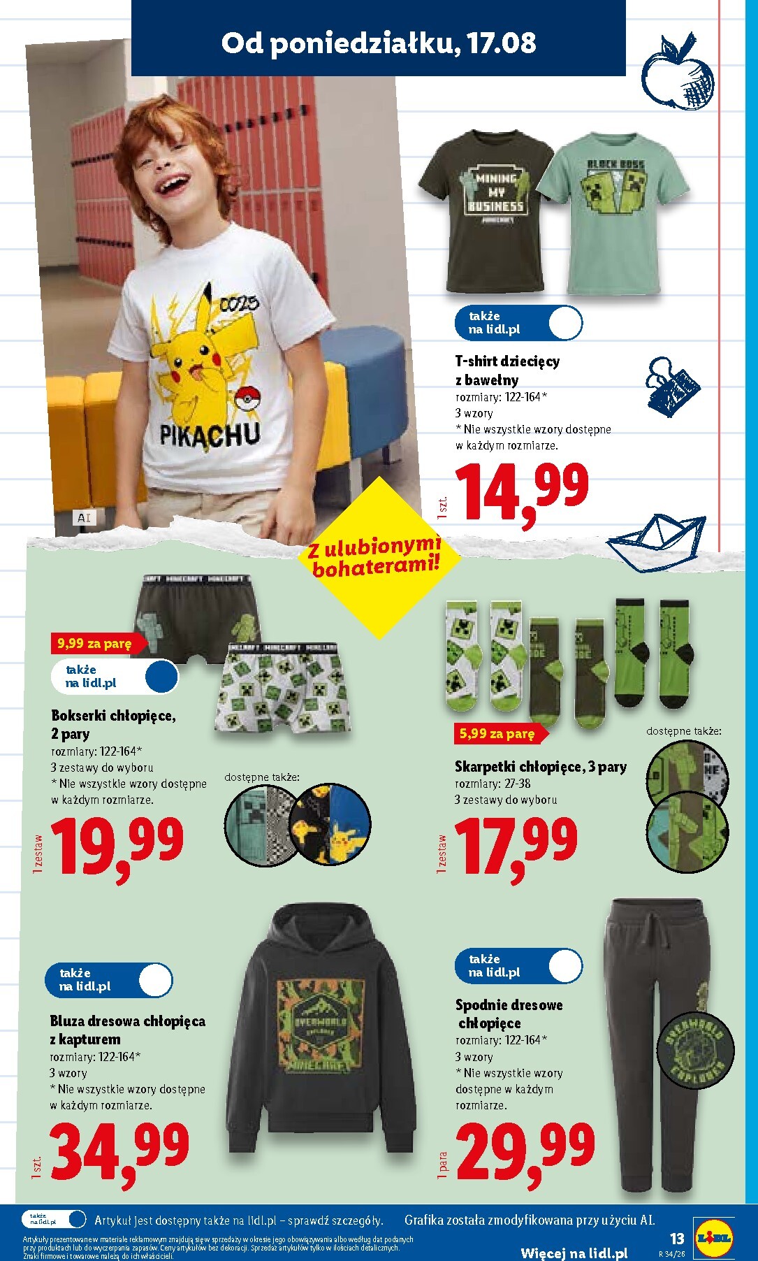 lidl - Aktualna gazetka Lidl - Okazje ważna od 17.08.2026 do 22.08.2026 - page: 13