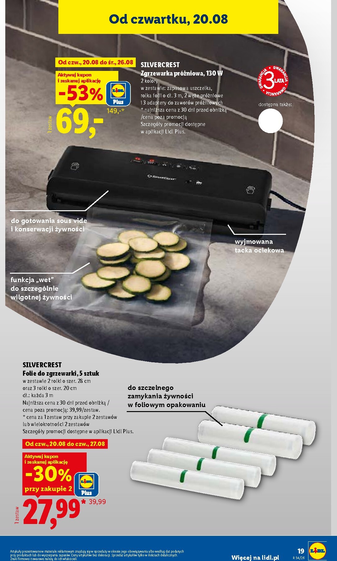 lidl - Aktualna gazetka Lidl - Okazje ważna od 17.08.2026 do 22.08.2026 - page: 33