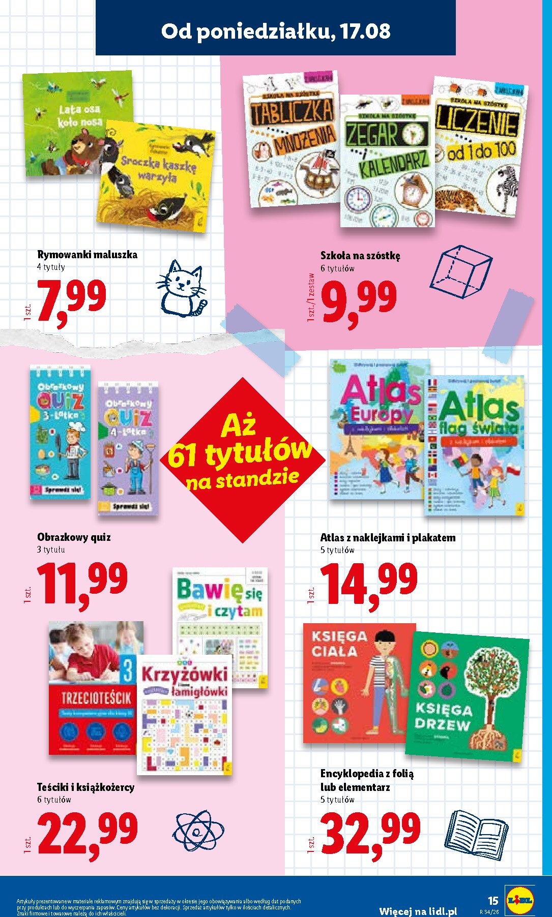 lidl - Aktualna gazetka Lidl - Okazje ważna od 17.08.2026 do 22.08.2026 - page: 15
