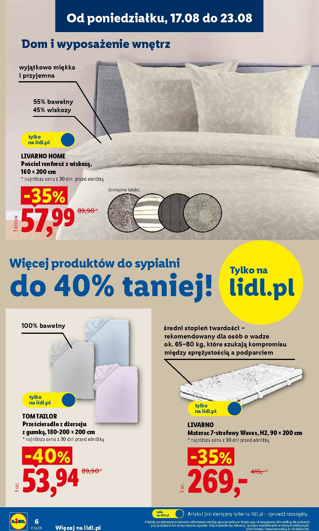 lidl - Aktualna gazetka Lidl - Okazje ważna od 17.08.2026 do 22.08.2026 - page: 6