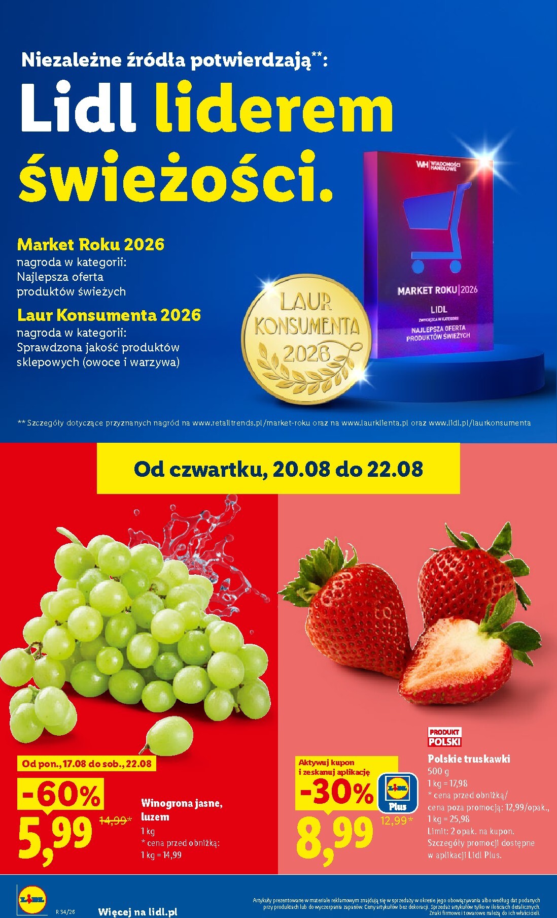 lidl - Aktualna gazetka Lidl ważna od 20.08.2026 do 22.08.2026 - page: 44