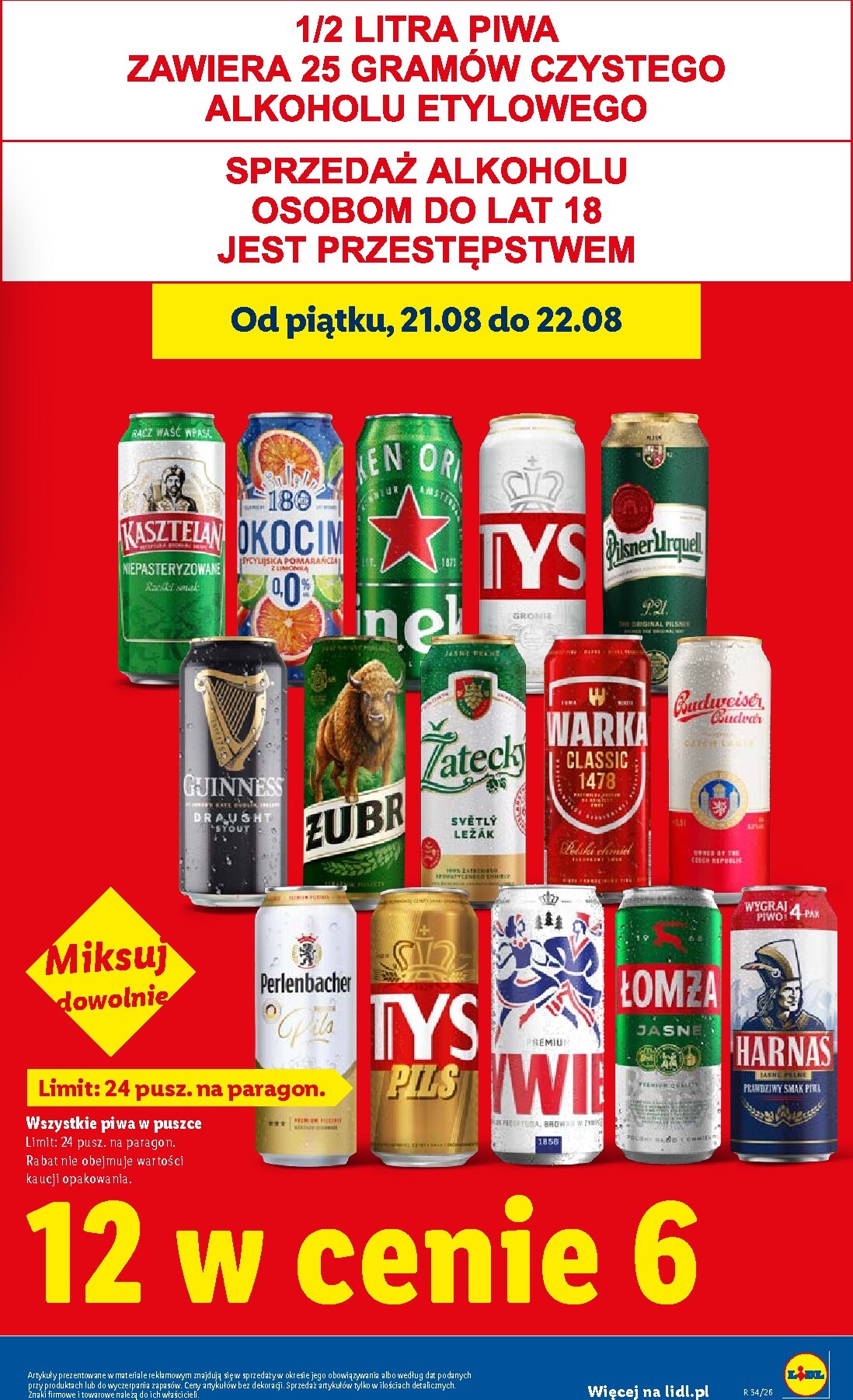 lidl - Aktualna gazetka Lidl ważna od 20.08.2026 do 22.08.2026 - page: 13