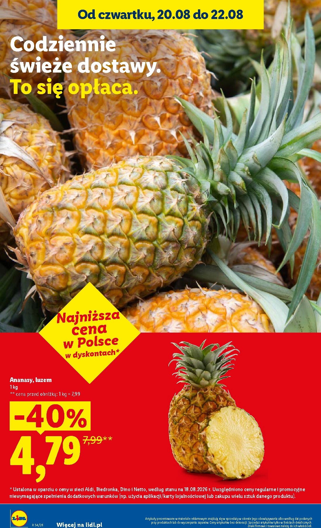 lidl - Aktualna gazetka Lidl ważna od 20.08.2026 do 22.08.2026 - page: 18