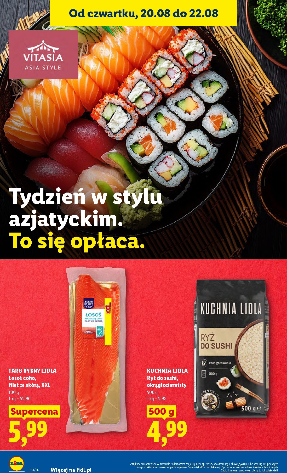 lidl - Aktualna gazetka Lidl ważna od 20.08.2026 do 22.08.2026 - page: 50