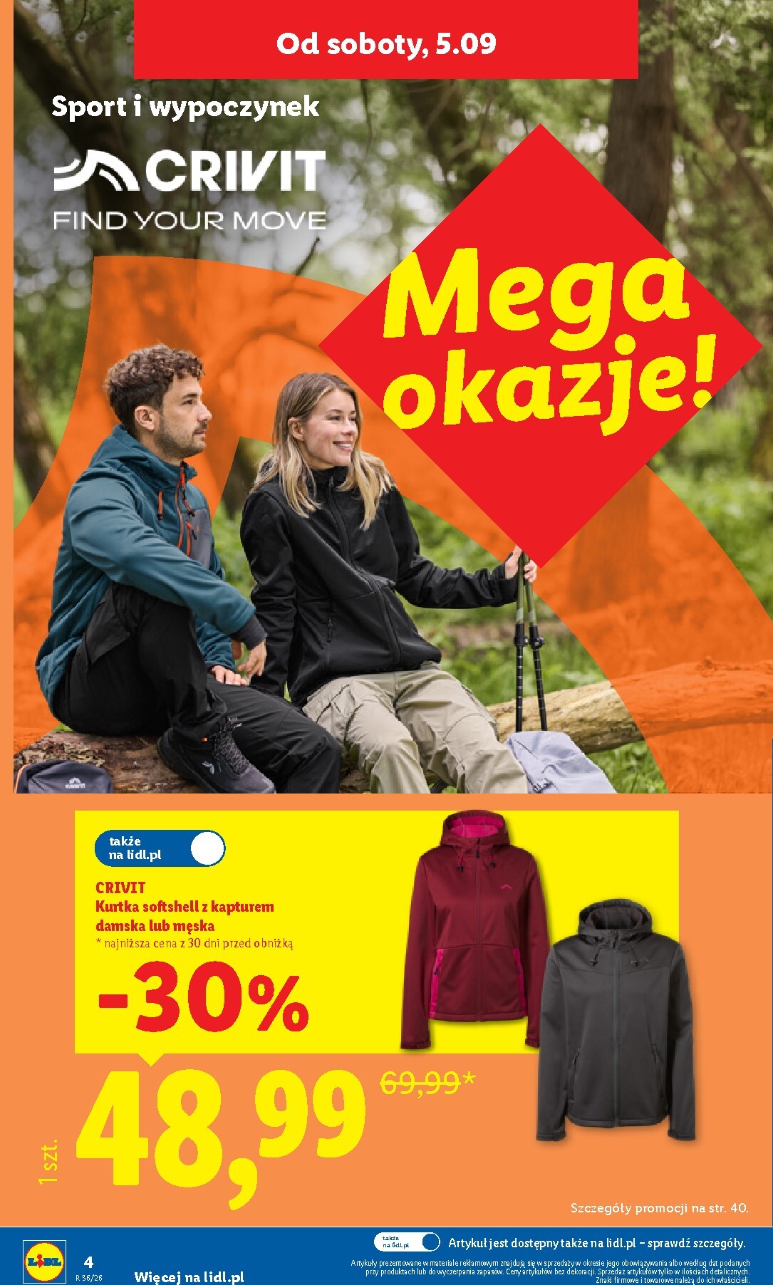 lidl - Aktualna gazetka Lidl - Okazje ważna od 31.08.2026 do 05.09.2026 - page: 4