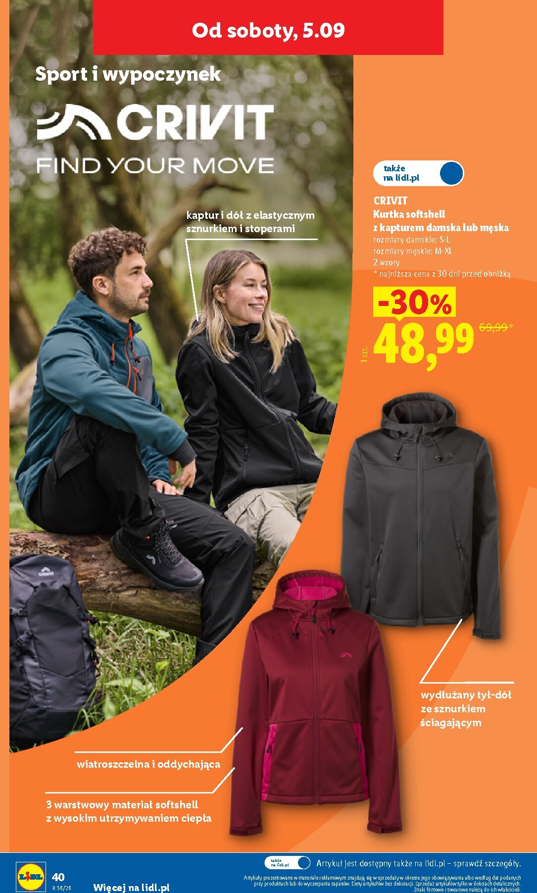 lidl - Aktualna gazetka Lidl - Okazje ważna od 31.08.2026 do 05.09.2026 - page: 48