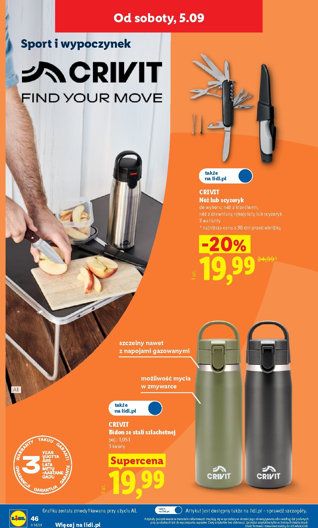 lidl - Aktualna gazetka Lidl - Okazje ważna od 31.08.2026 do 05.09.2026 - page: 54
