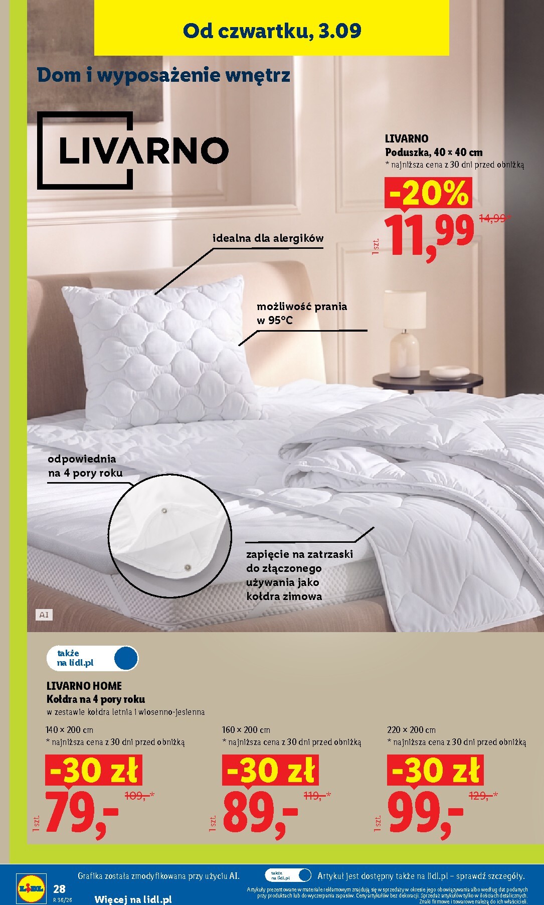 lidl - Aktualna gazetka Lidl - Okazje ważna od 31.08.2026 do 05.09.2026 - page: 36
