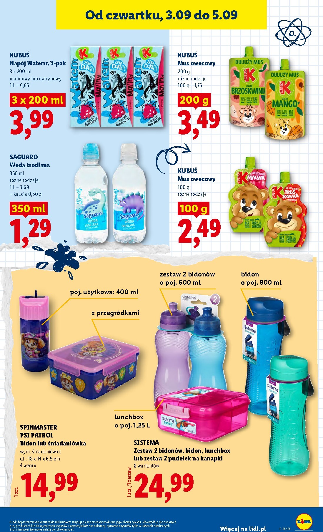 lidl - Nowa gazetka Lidl ważna od 03.09.2026 do 05.09.2026 - page: 47