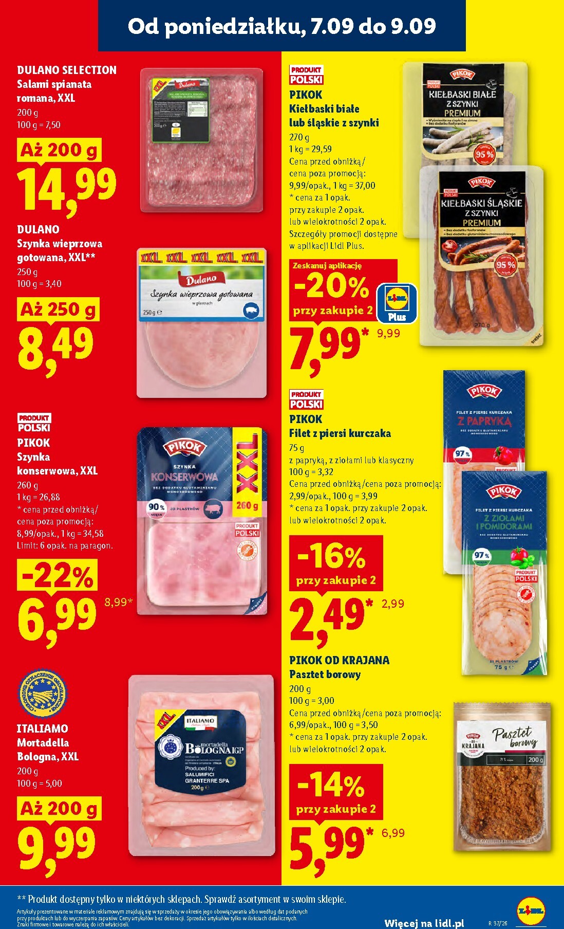 lidl - Nowa gazetka Lidl ważna od 07.09.2026 do 09.09.2026 - page: 37