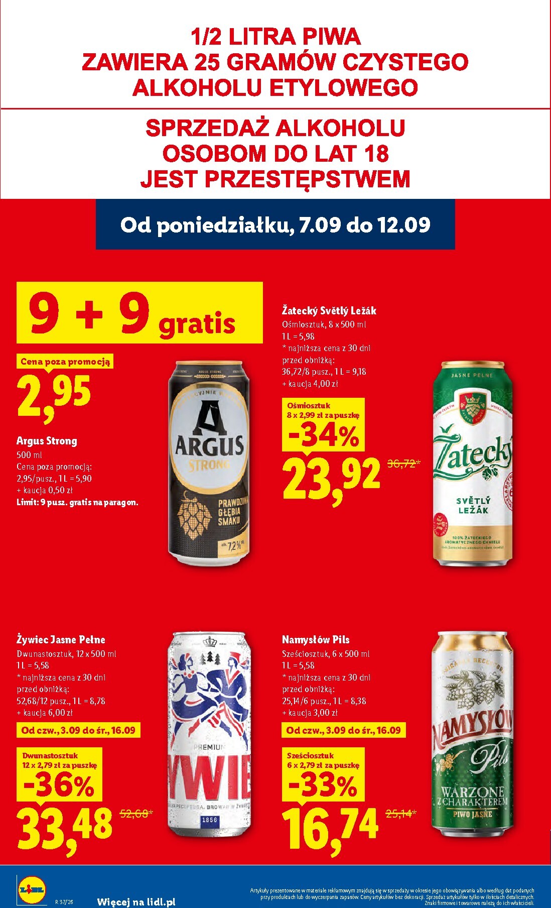 lidl - Nowa gazetka Lidl ważna od 07.09.2026 do 09.09.2026 - page: 48