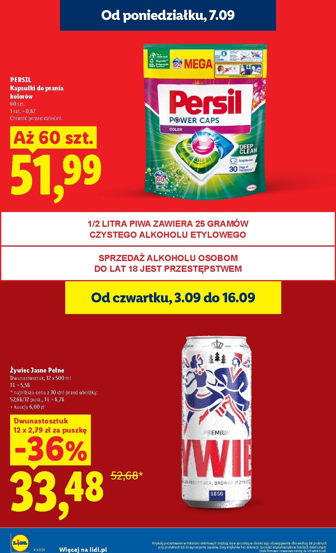 lidl - Nowa gazetka Lidl ważna od 07.09.2026 do 09.09.2026 - page: 20