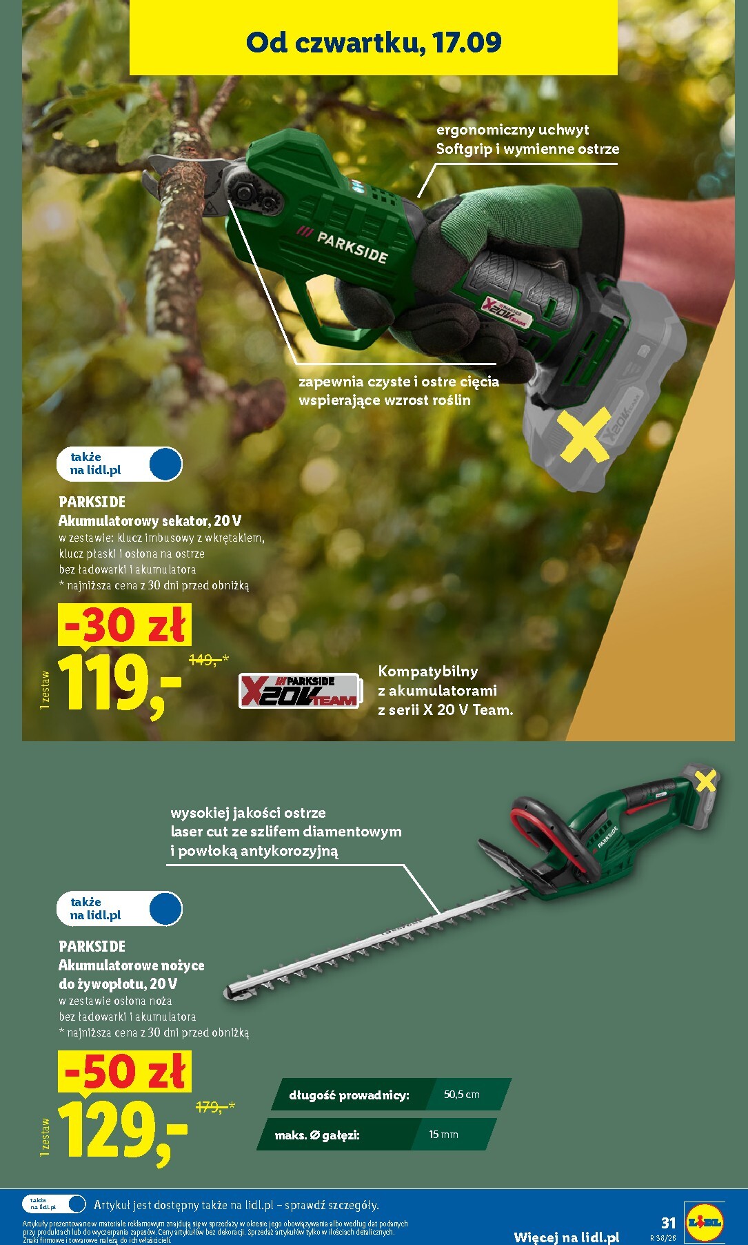 lidl - Nowa gazetka Lidl - Okazje ważna od 14.09.2026 do 19.09.2026 - page: 39