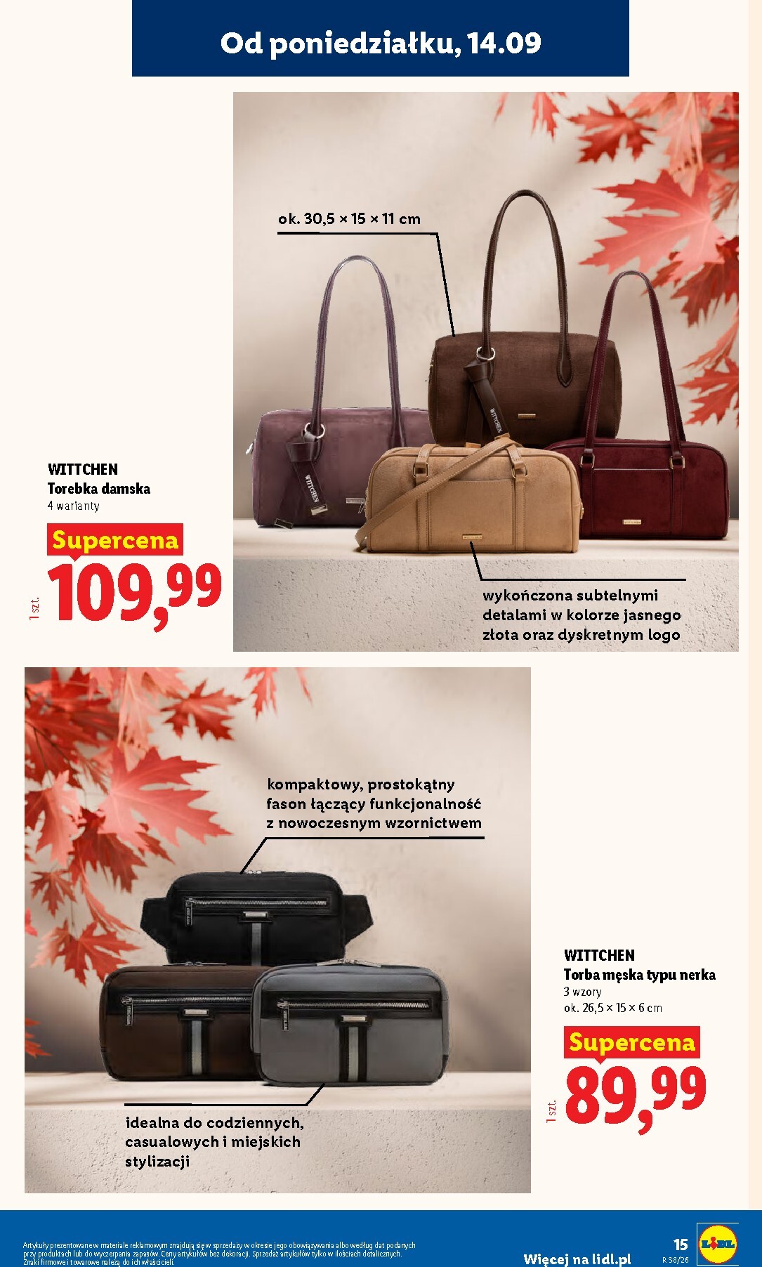 lidl - Nowa gazetka Lidl - Okazje ważna od 14.09.2026 do 19.09.2026 - page: 19