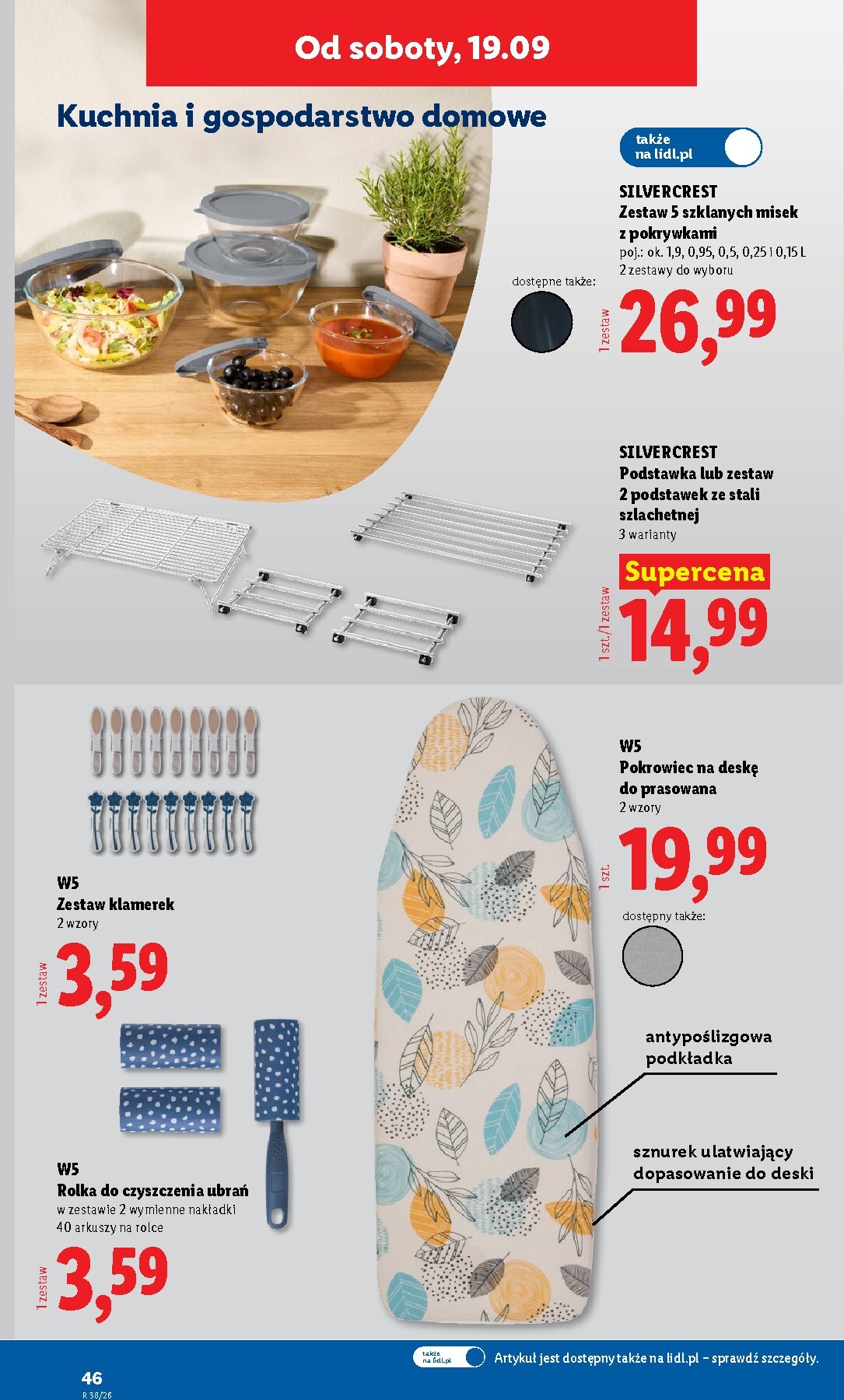 lidl - Nowa gazetka Lidl - Okazje ważna od 14.09.2026 do 19.09.2026 - page: 56