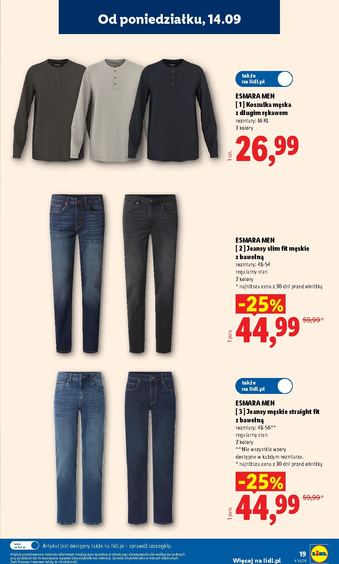 lidl - Nowa gazetka Lidl - Okazje ważna od 14.09.2026 do 19.09.2026 - page: 23