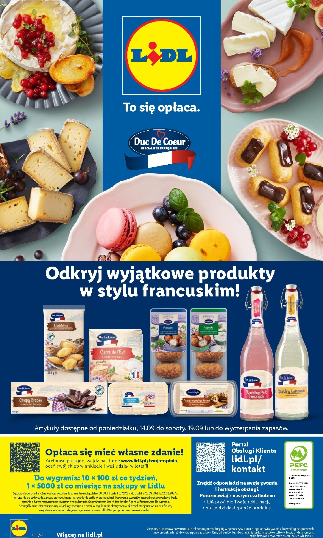 lidl - Nowa gazetka Lidl - Okazje ważna od 14.09.2026 do 19.09.2026 - page: 59