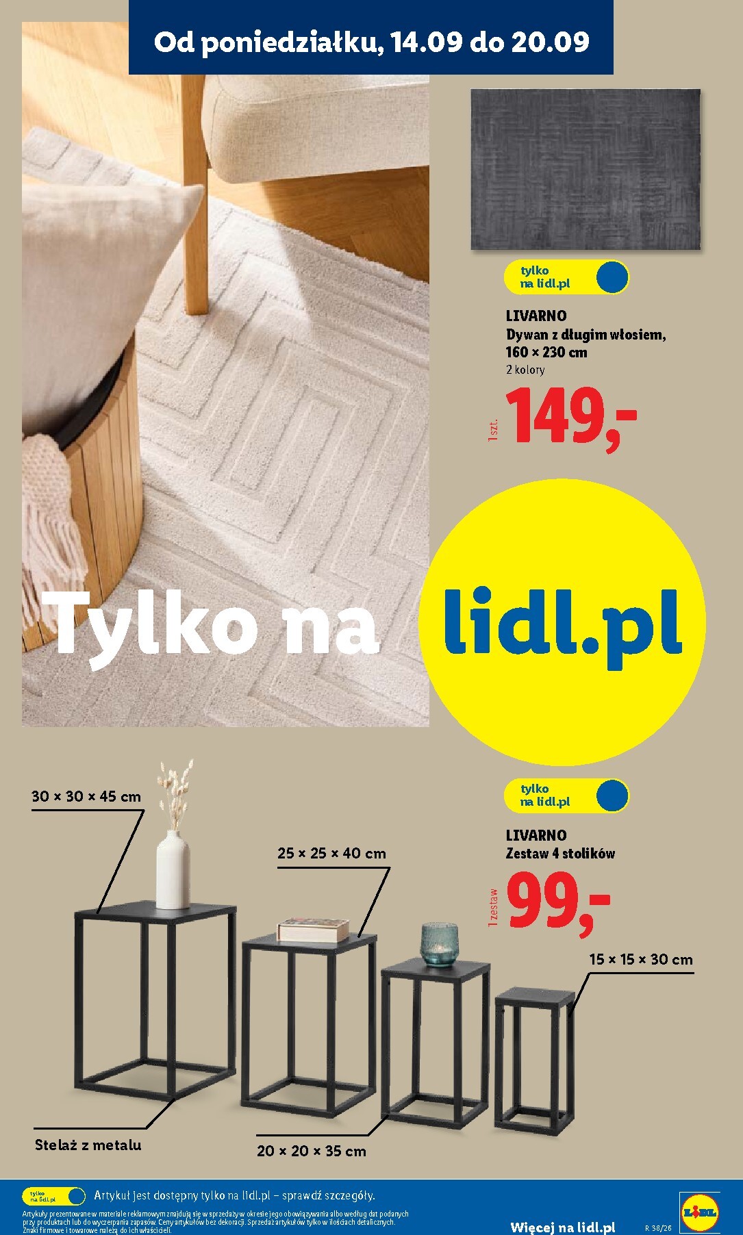 lidl - Nowa gazetka Lidl - Okazje ważna od 14.09.2026 do 19.09.2026 - page: 31