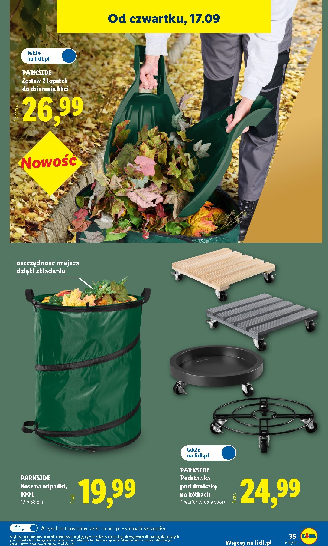 lidl - Nowa gazetka Lidl - Okazje ważna od 14.09.2026 do 19.09.2026 - page: 43
