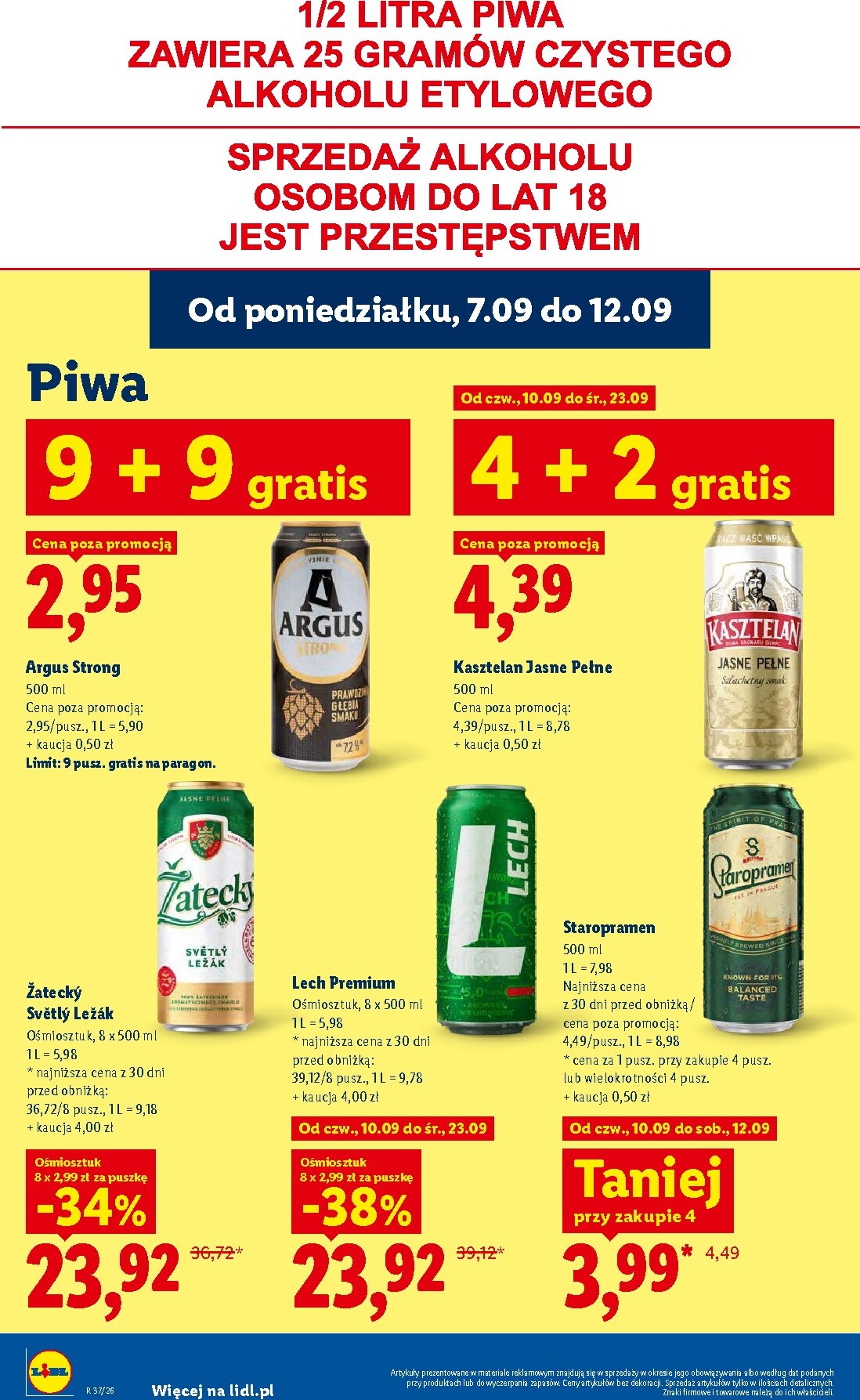 lidl - Nowa gazetka Lidl ważna od 10.09.2026 do 12.09.2026 - page: 64
