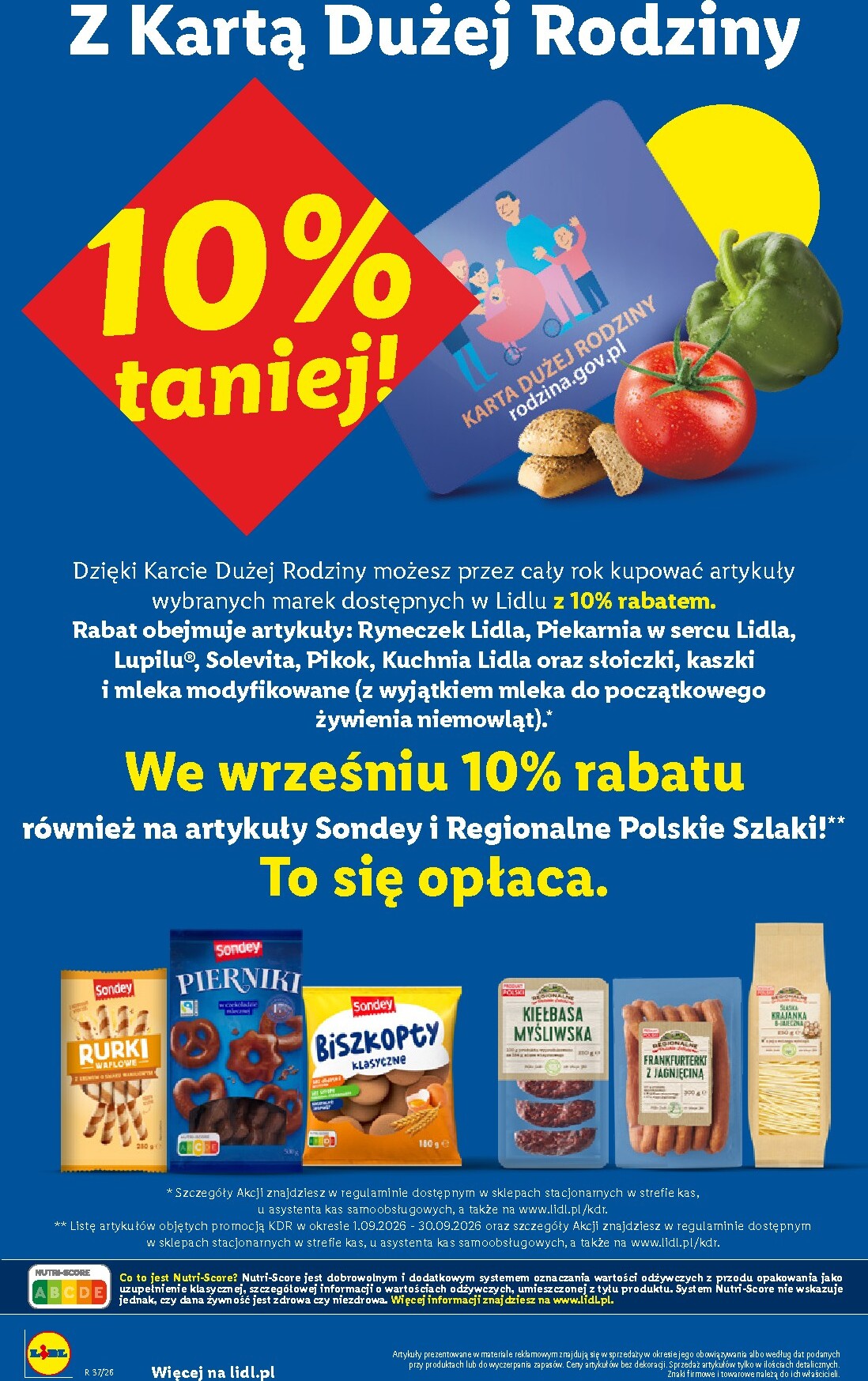 lidl - Nowa gazetka Lidl ważna od 10.09.2026 do 12.09.2026 - page: 84