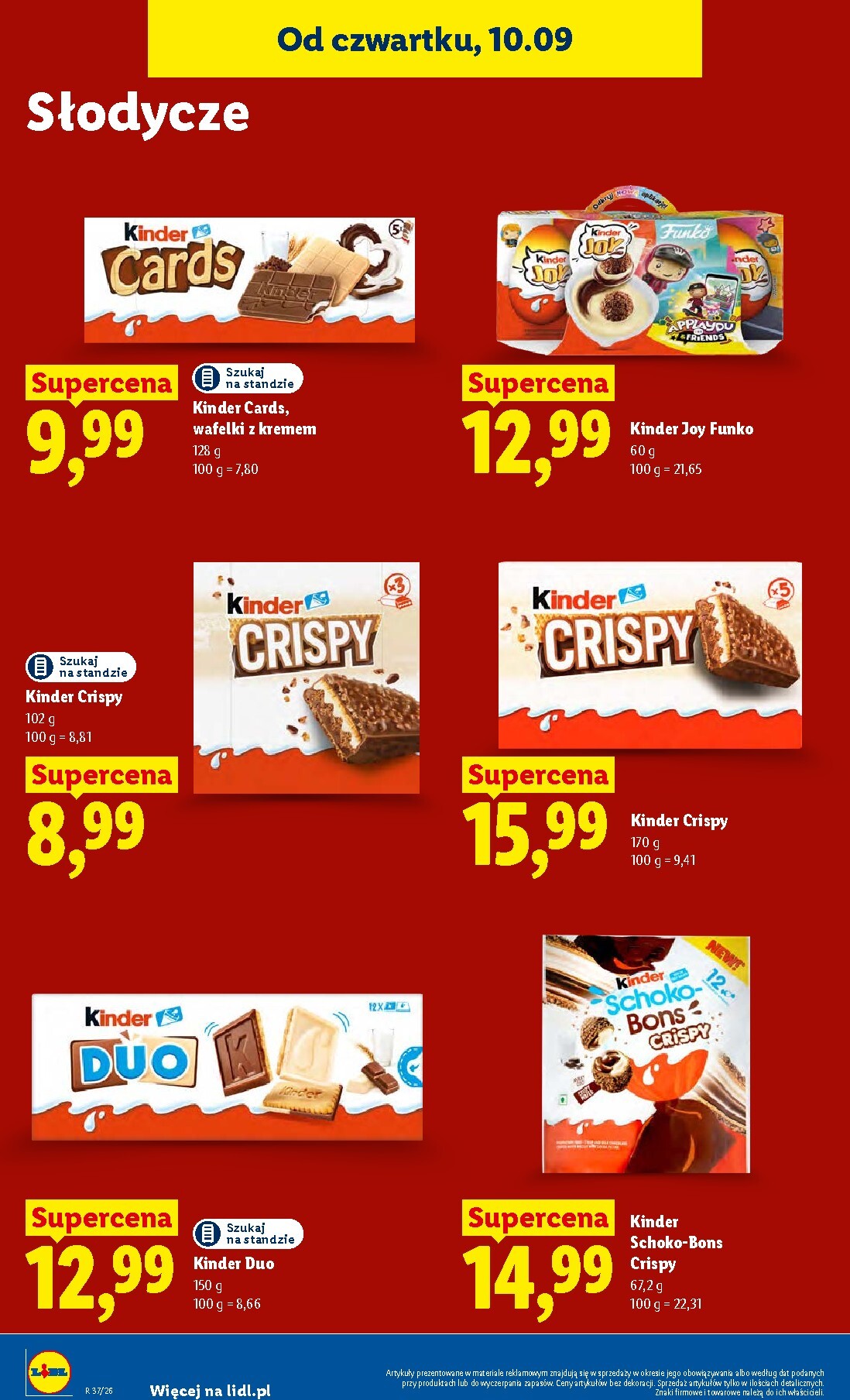 lidl - Aktualna gazetka Lidl ważna od 10.09.2026 do 12.09.2026 - page: 68