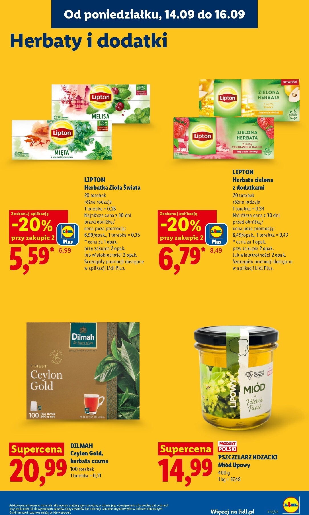 lidl - Nowa gazetka Lidl ważna od 14.09.2026 do 16.09.2026 - page: 67