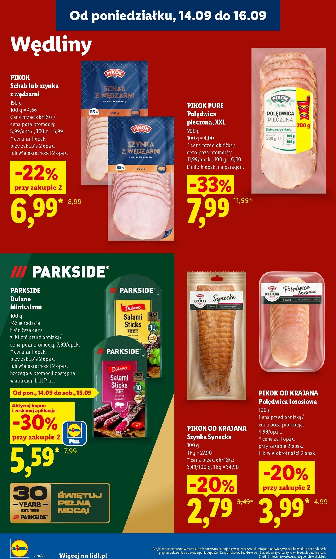 lidl - Nowa gazetka Lidl ważna od 14.09.2026 do 16.09.2026 - page: 40