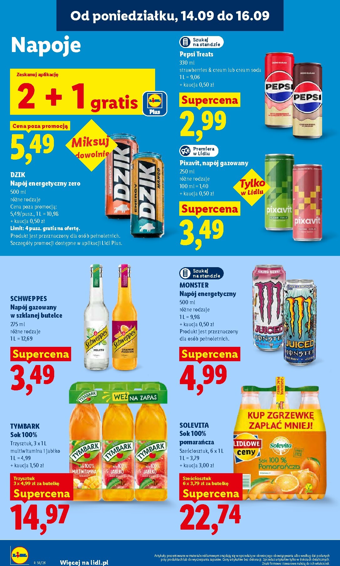 lidl - Nowa gazetka Lidl ważna od 14.09.2026 do 16.09.2026 - page: 60