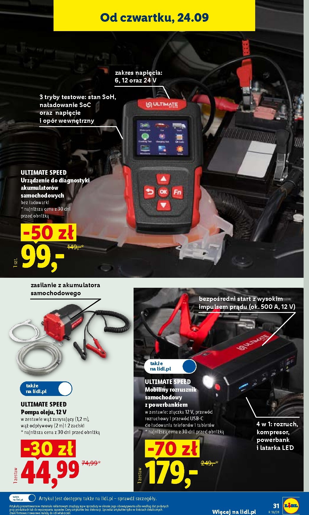 lidl - Nowa gazetka Lidl - Okazje ważna od 21.09.2026 do 26.09.2026 - page: 39
