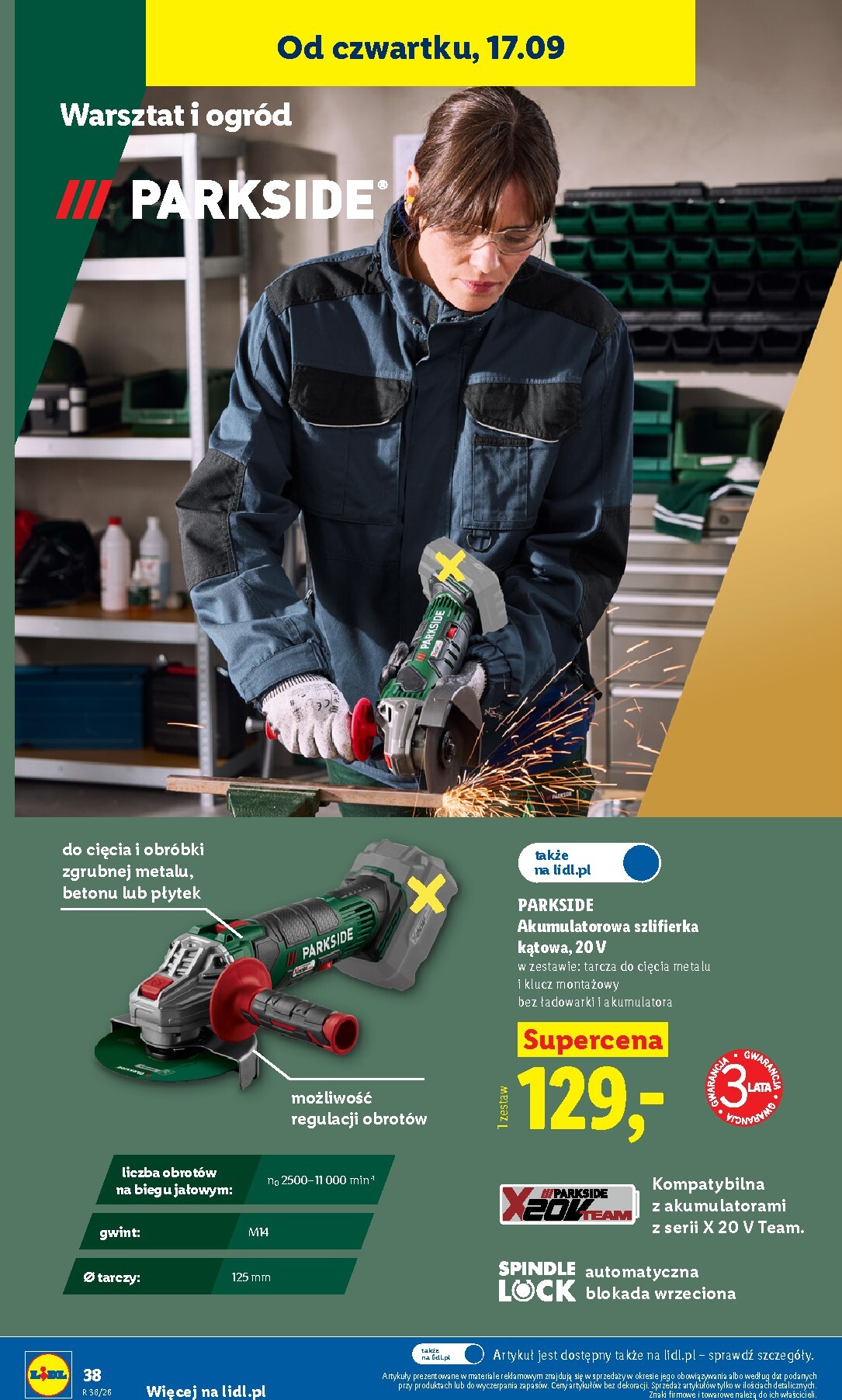 lidl - Aktualna gazetka Lidl - Okazje ważna od 14.09.2026 do 19.09.2026 - page: 46