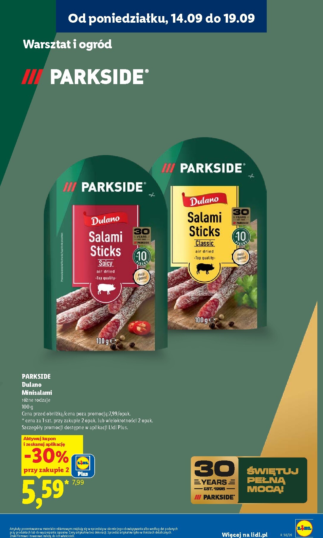 lidl - Aktualna gazetka Lidl - Okazje ważna od 14.09.2026 do 19.09.2026 - page: 33