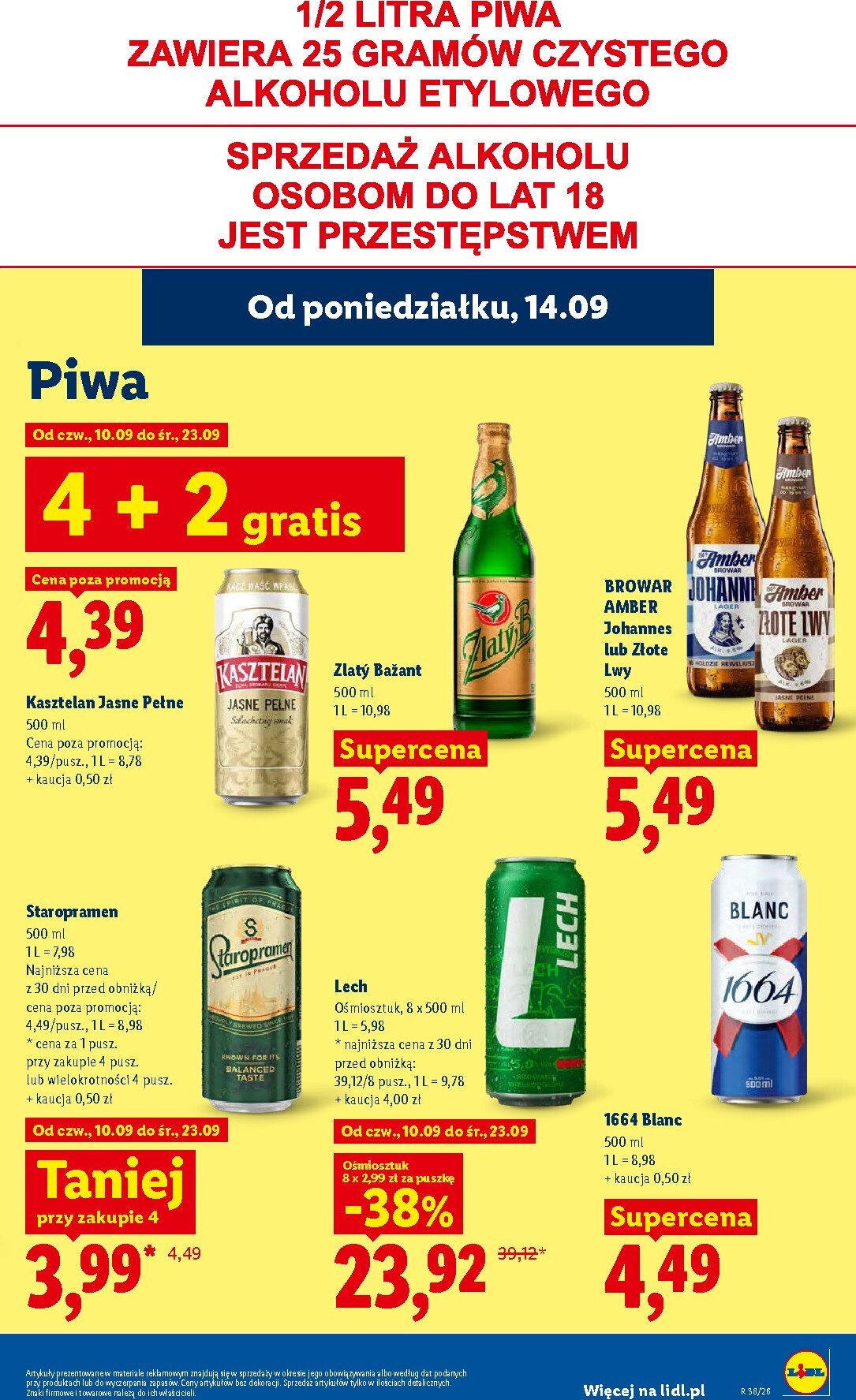 lidl - Aktualna gazetka Lidl ważna od 14.09.2026 do 16.09.2026 - page: 61