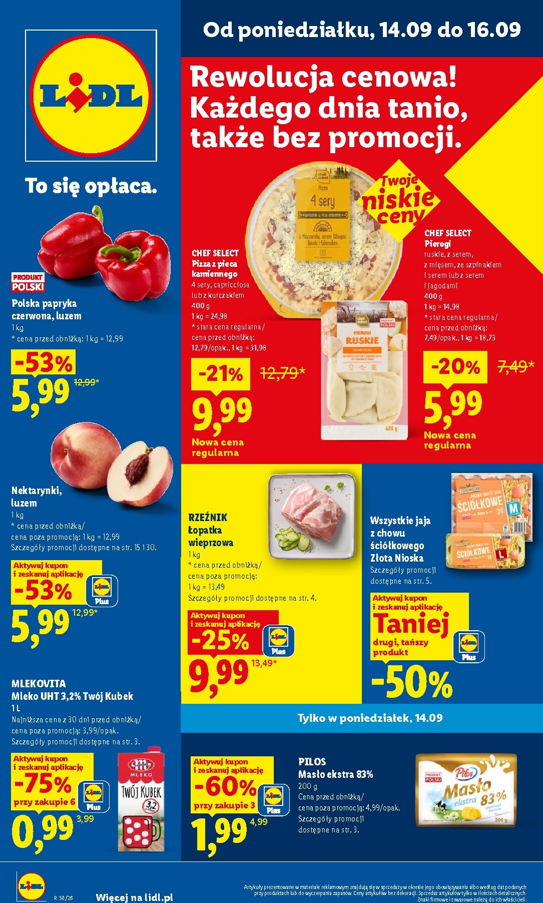lidl - Aktualna gazetka Lidl ważna od 14.09.2026 do 16.09.2026