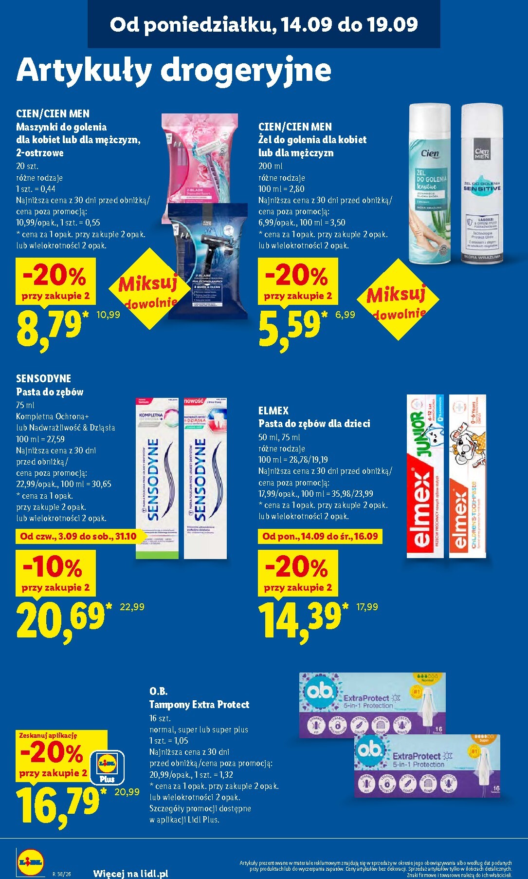 lidl - Aktualna gazetka Lidl ważna od 14.09.2026 do 16.09.2026 - page: 74