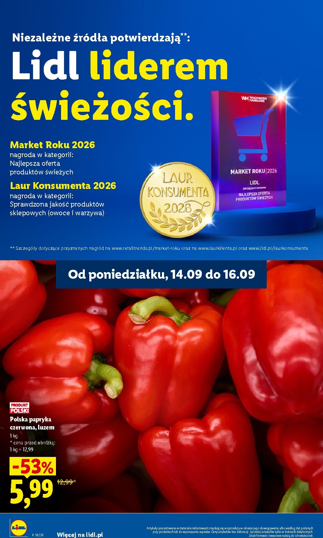 lidl - Aktualna gazetka Lidl ważna od 14.09.2026 do 16.09.2026 - page: 26