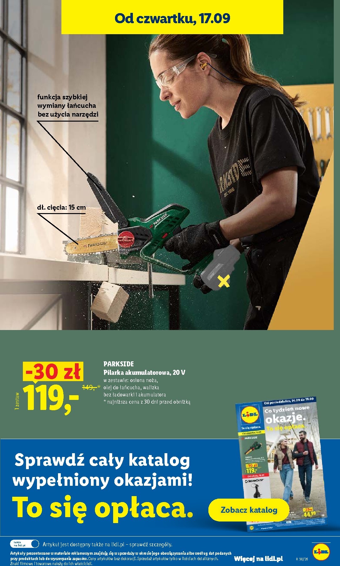 lidl - Nowa gazetka Lidl ważna od 17.09.2026 do 19.09.2026 - page: 37