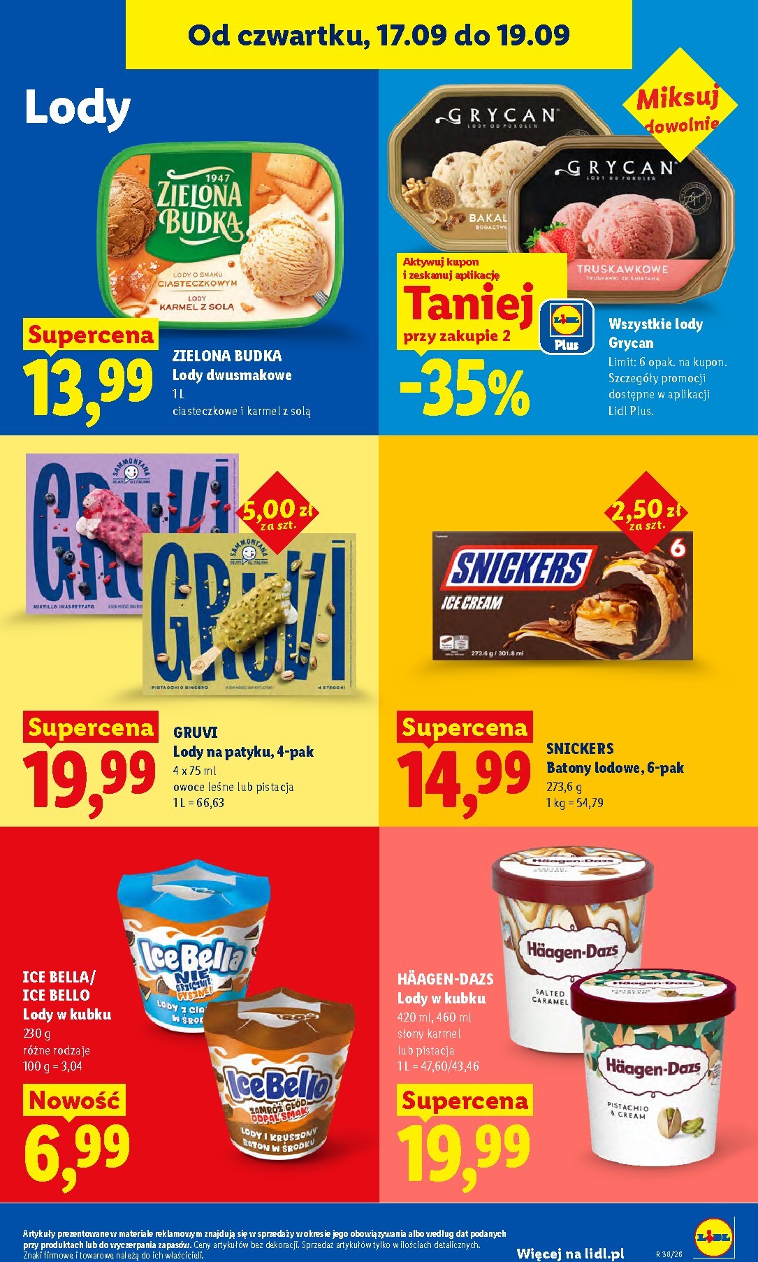lidl - Nowa gazetka Lidl ważna od 17.09.2026 do 19.09.2026 - page: 63