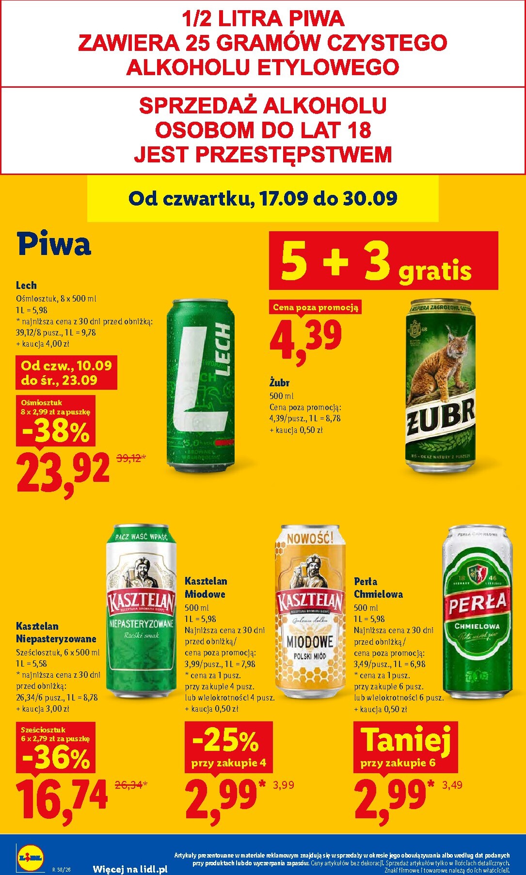 lidl - Nowa gazetka Lidl ważna od 17.09.2026 do 19.09.2026 - page: 68