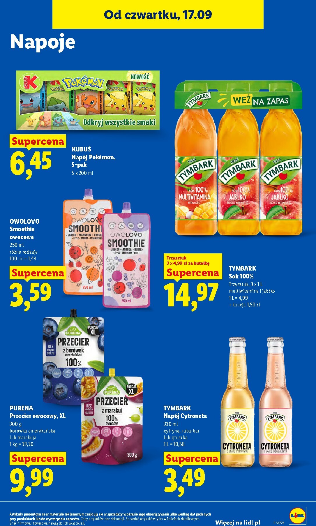 lidl - Nowa gazetka Lidl ważna od 17.09.2026 do 19.09.2026 - page: 67