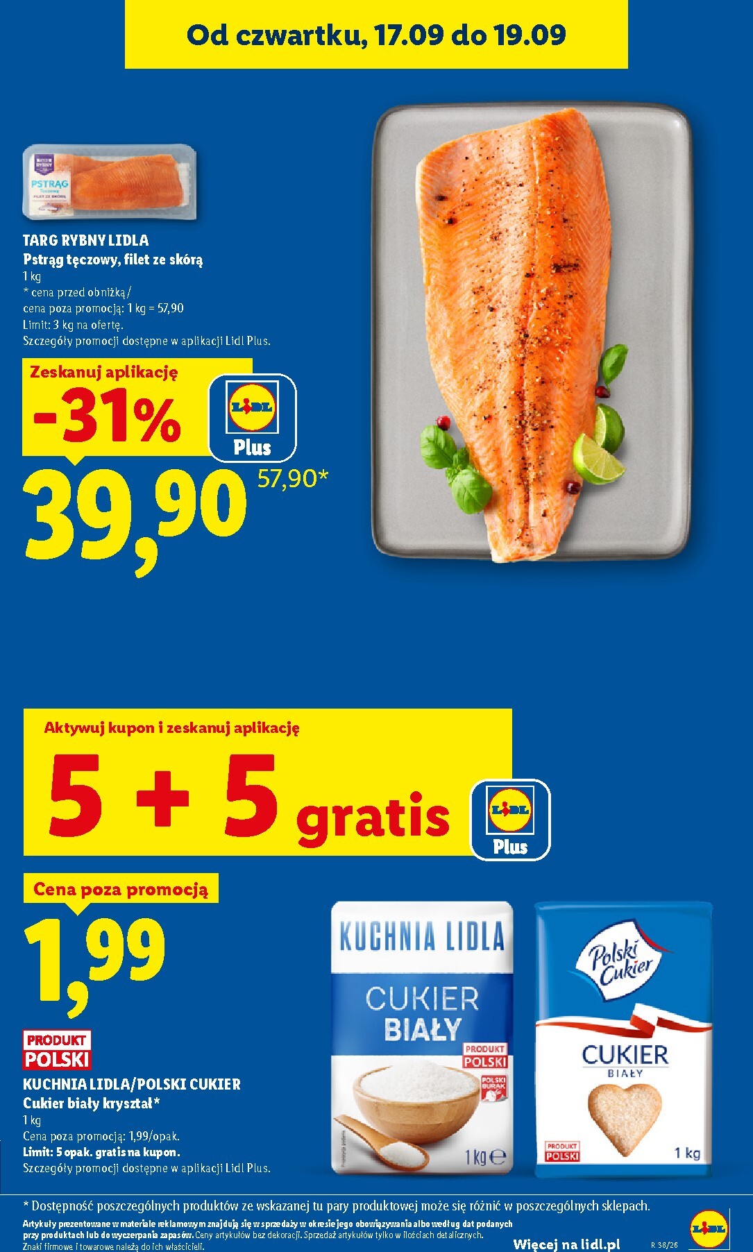 lidl - Nowa gazetka Lidl ważna od 17.09.2026 do 19.09.2026 - page: 19