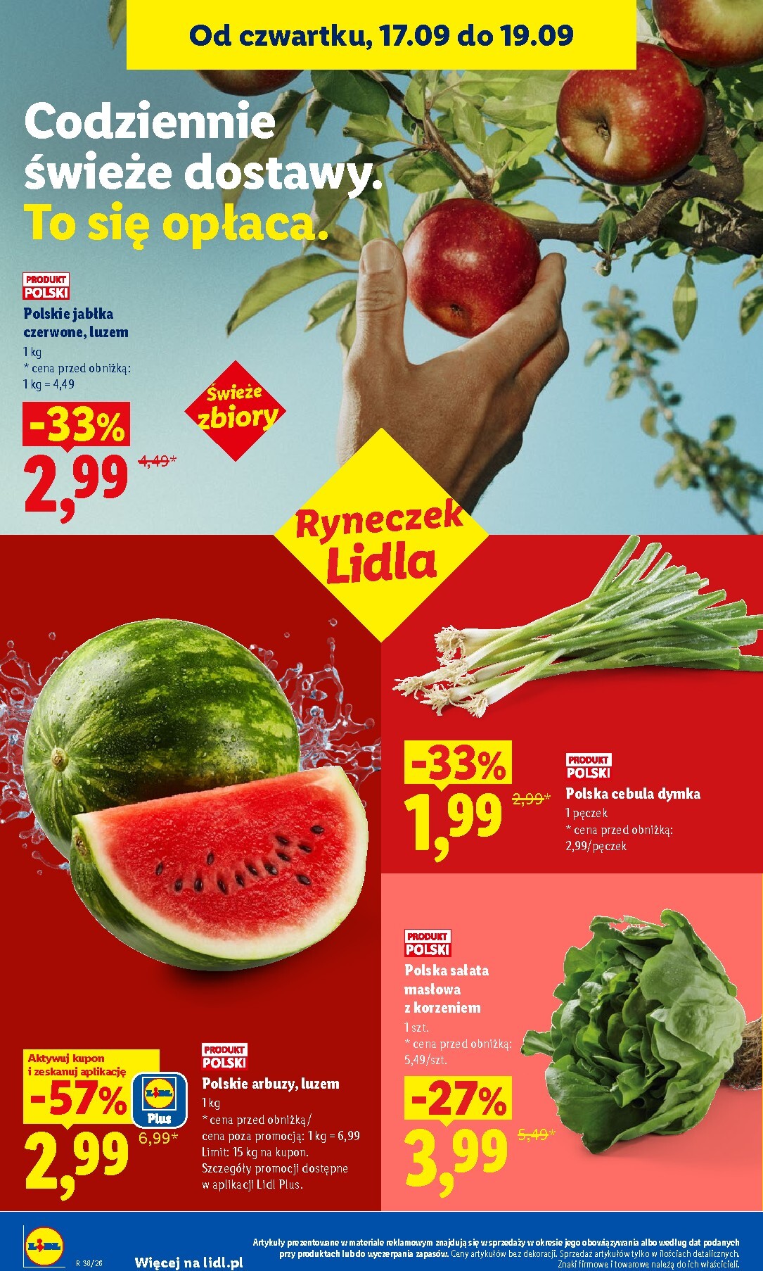lidl - Nowa gazetka Lidl ważna od 17.09.2026 do 19.09.2026 - page: 42