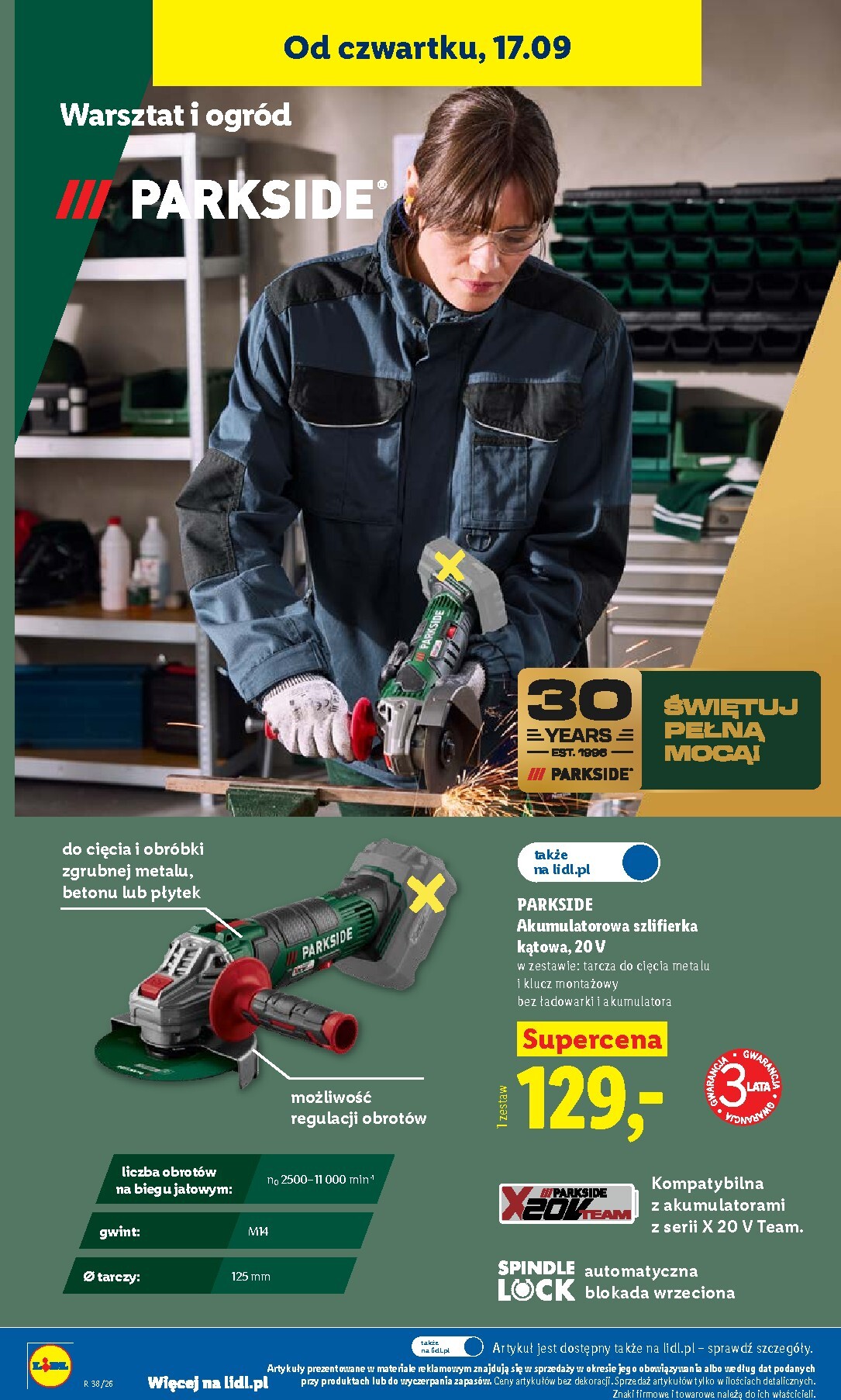 lidl - Aktualna gazetka Lidl ważna od 17.09.2026 do 19.09.2026 - page: 36