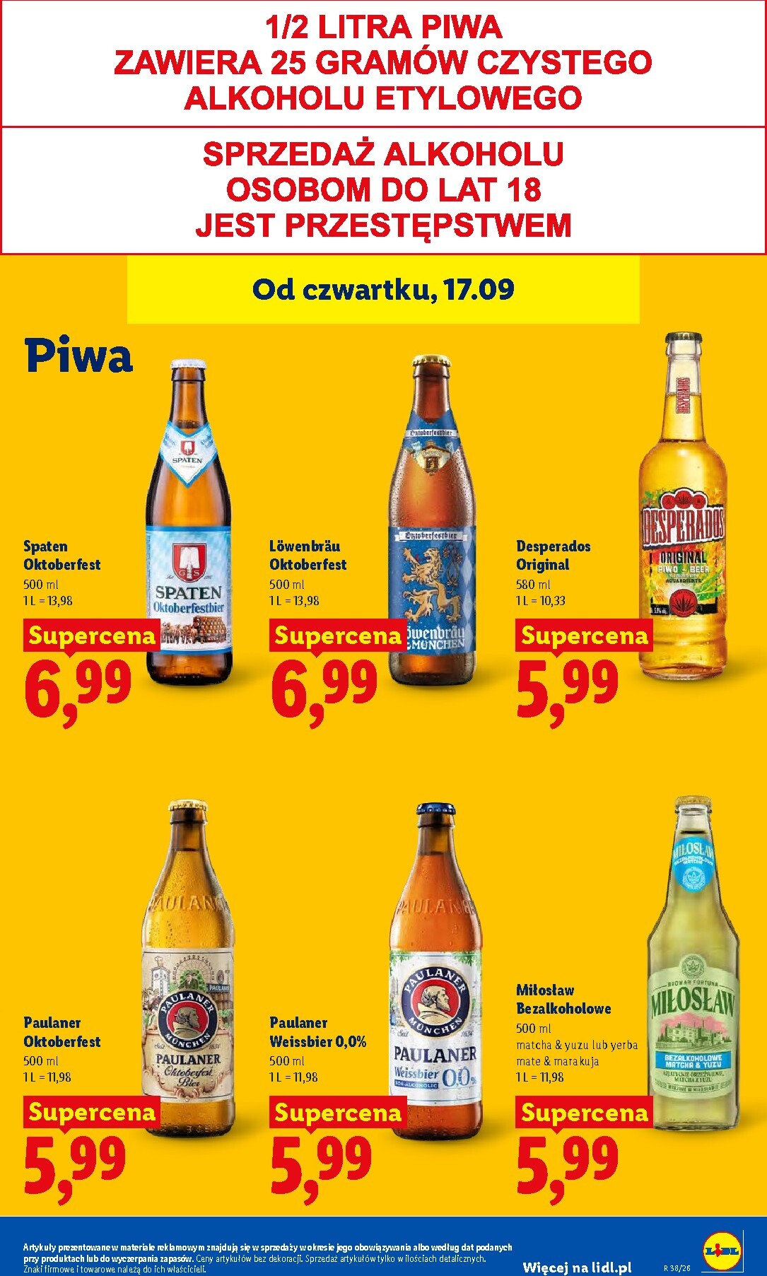 lidl - Aktualna gazetka Lidl ważna od 17.09.2026 do 19.09.2026 - page: 69
