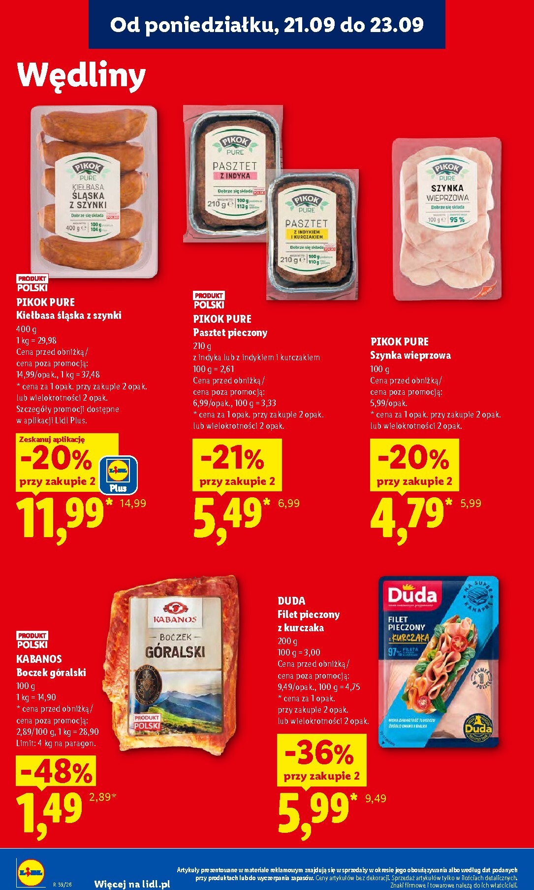 lidl - Aktualna gazetka Lidl ważna od 21.09.2026 do 26.09.2026 - page: 64