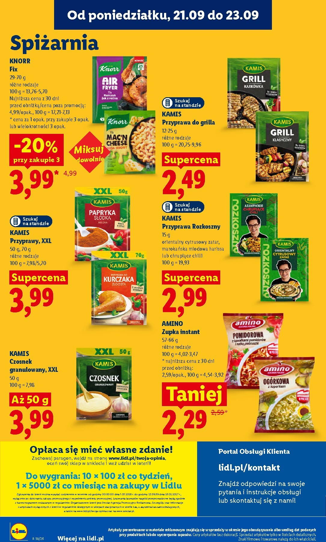 lidl - Aktualna gazetka Lidl ważna od 21.09.2026 do 26.09.2026 - page: 86