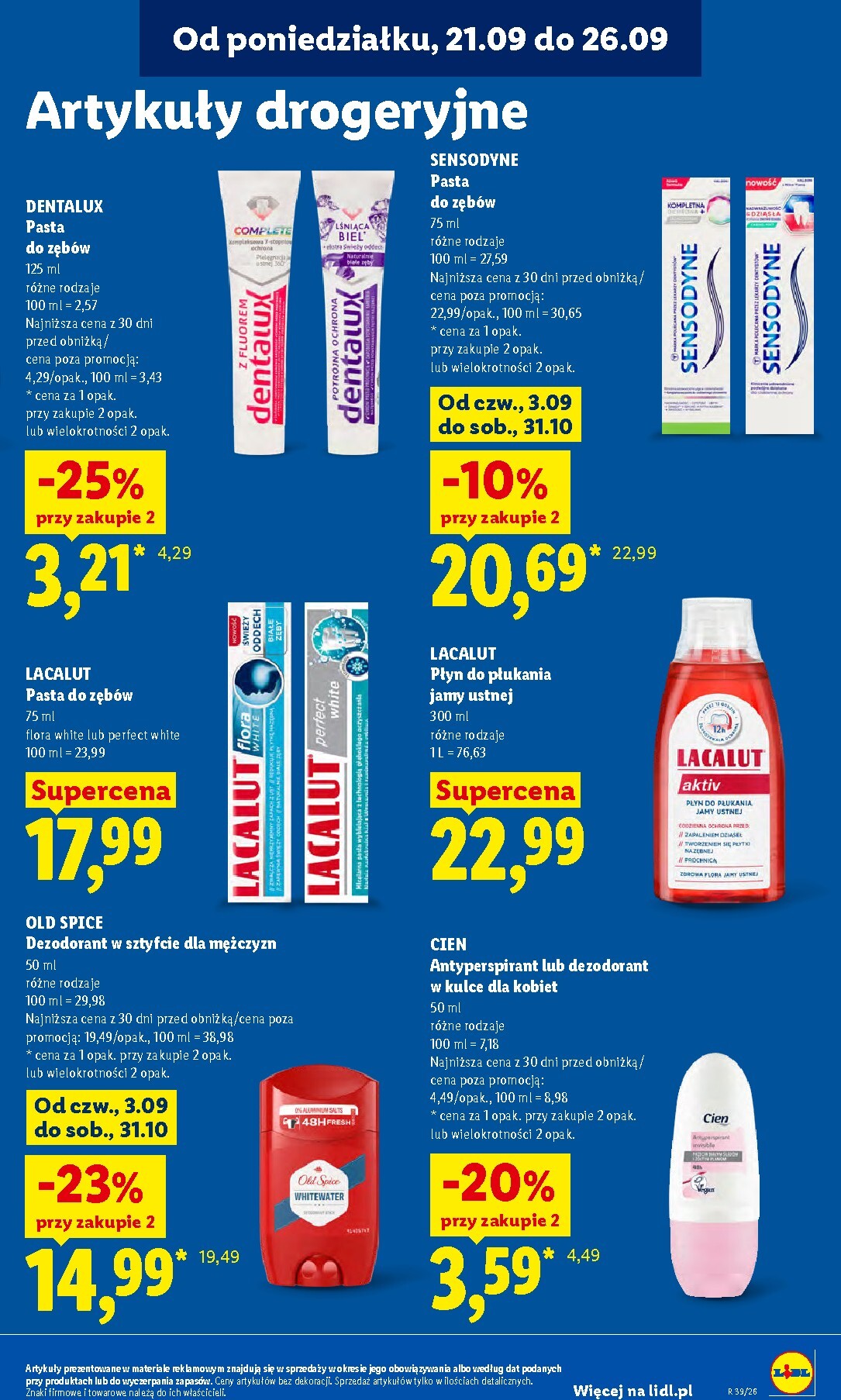 lidl - Aktualna gazetka Lidl ważna od 21.09.2026 do 26.09.2026 - page: 95