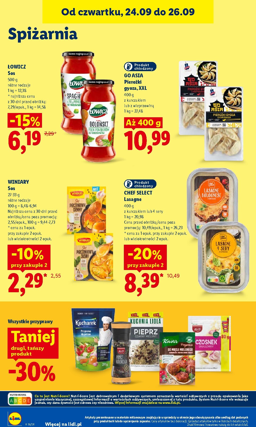 lidl - Nowa gazetka Lidl ważna od 24.09.2026 do 26.09.2026 - page: 92