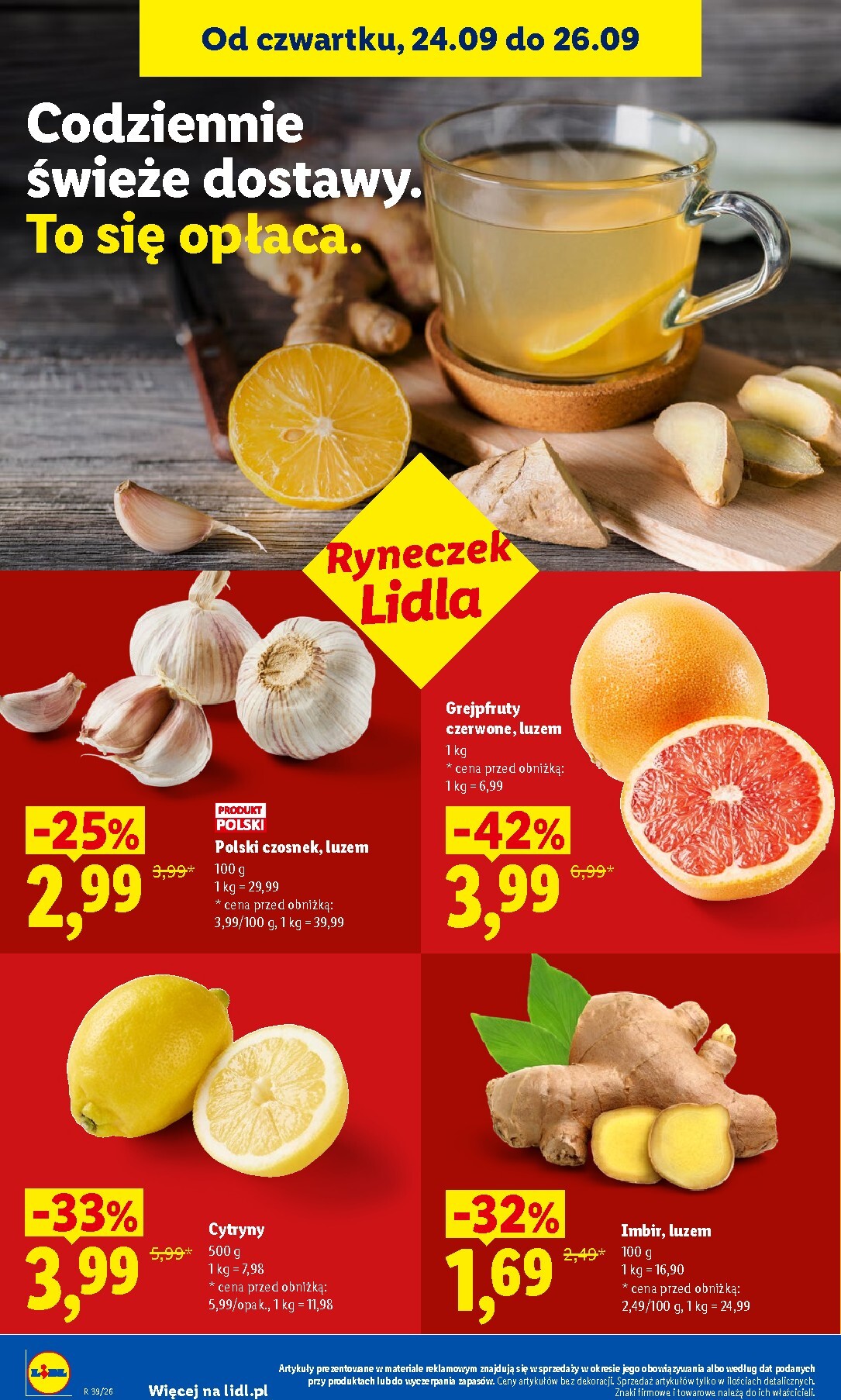 lidl - Nowa gazetka Lidl ważna od 24.09.2026 do 26.09.2026 - page: 48