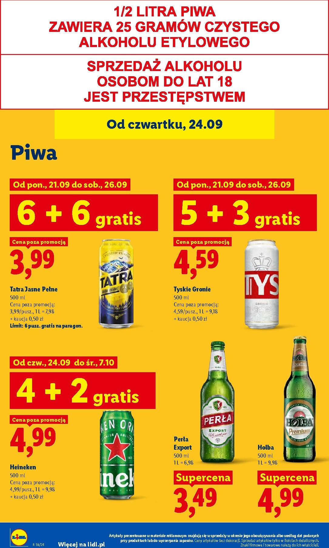 lidl - Nowa gazetka Lidl ważna od 24.09.2026 do 26.09.2026 - page: 80